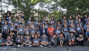 PlanetBravo camper smiling at camp