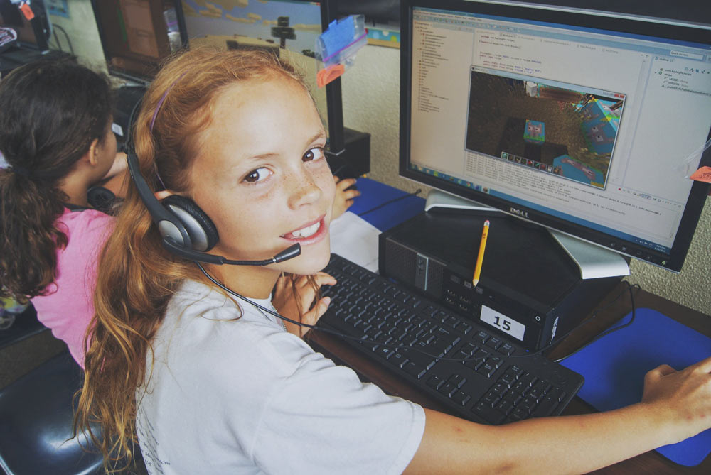 PlanetBravo campers hard at work!